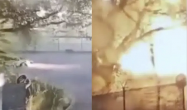 Revelan el momento exacto del incendio en refinería de Dos Bocas, Tabasco